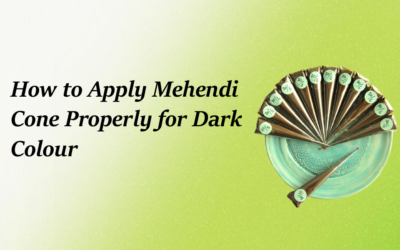 How to Apply Mehendi Cone Properly for Dark Colour