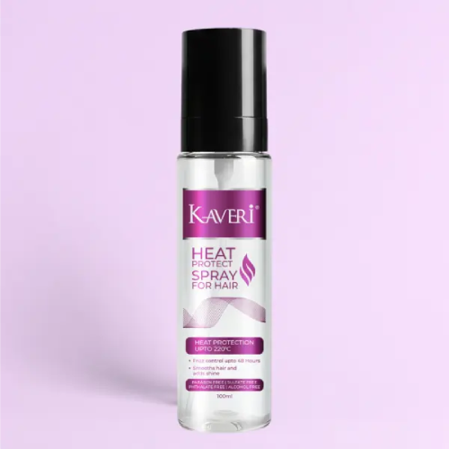 Kaveri Heat Protectant Spray for Hair Protection up to 220°C – 100ml