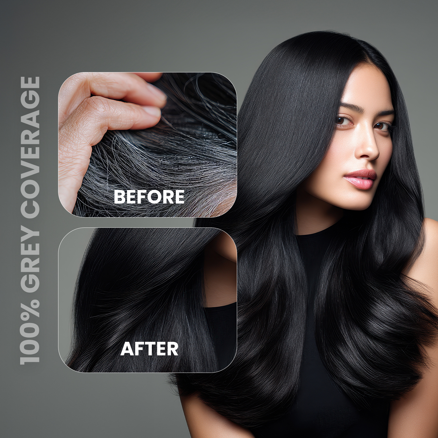 Kaveri 5 Minute Hair Color Shampoo for Women with Grey Coverage – 180ml - Image 3