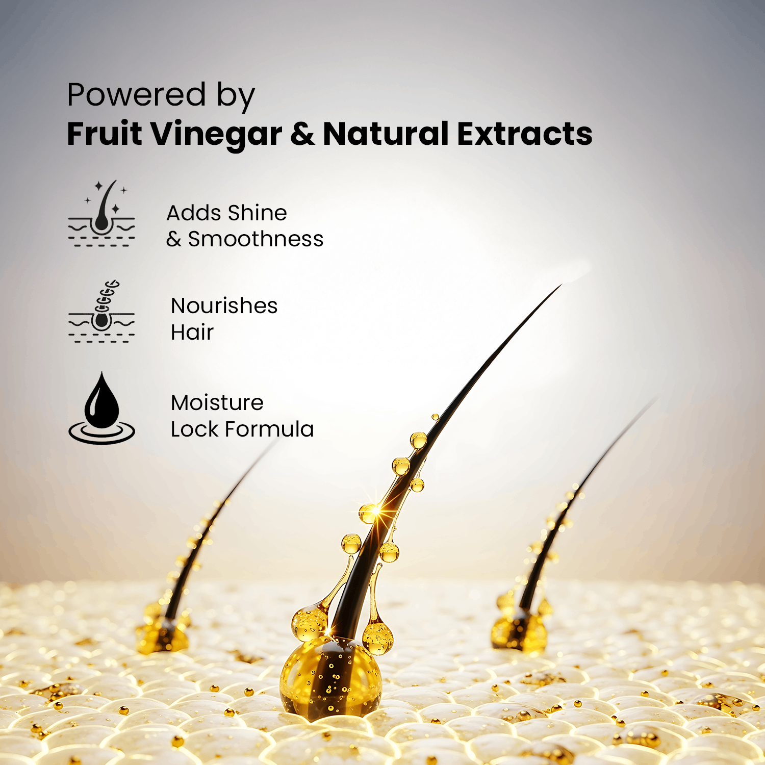 Kaveri Fruit Vinegar Gel Hair Color for Grey Coverage – Ammonia Free | 450ml x 2 - Image 5