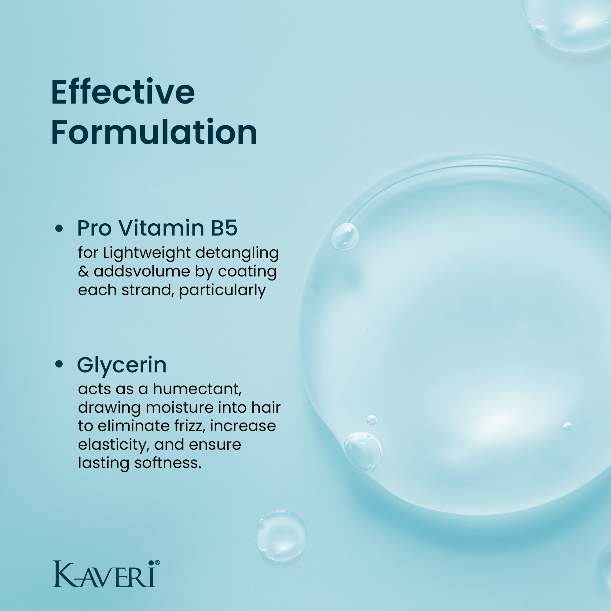 Kaveri Leave In Conditioner for Frizz Free, Smooth & Silky Hair – 100ml - Image 7