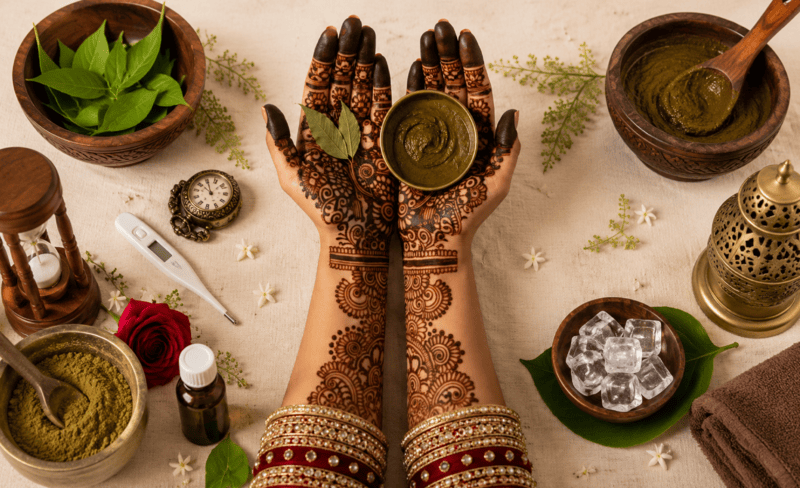 Bridal Mehendi Tips for Dark and Long-Lasting Colour