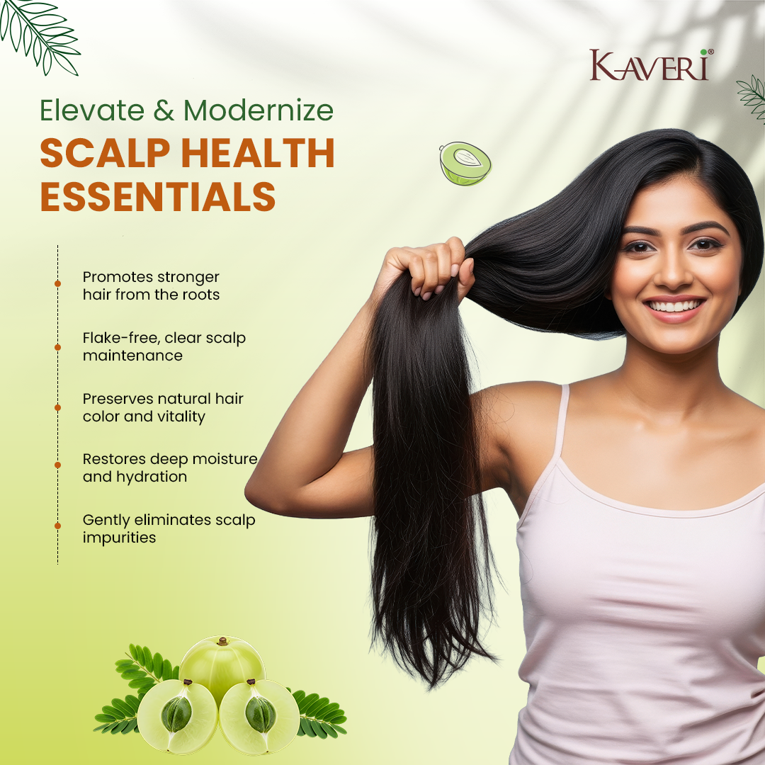 Kaveri Amla Powder for Hair & Skin Care | Pure Indian Gooseberry Powder | DIY Herbal Hair Mask, Face Pack & Scalp Care | 200g - Image 4
