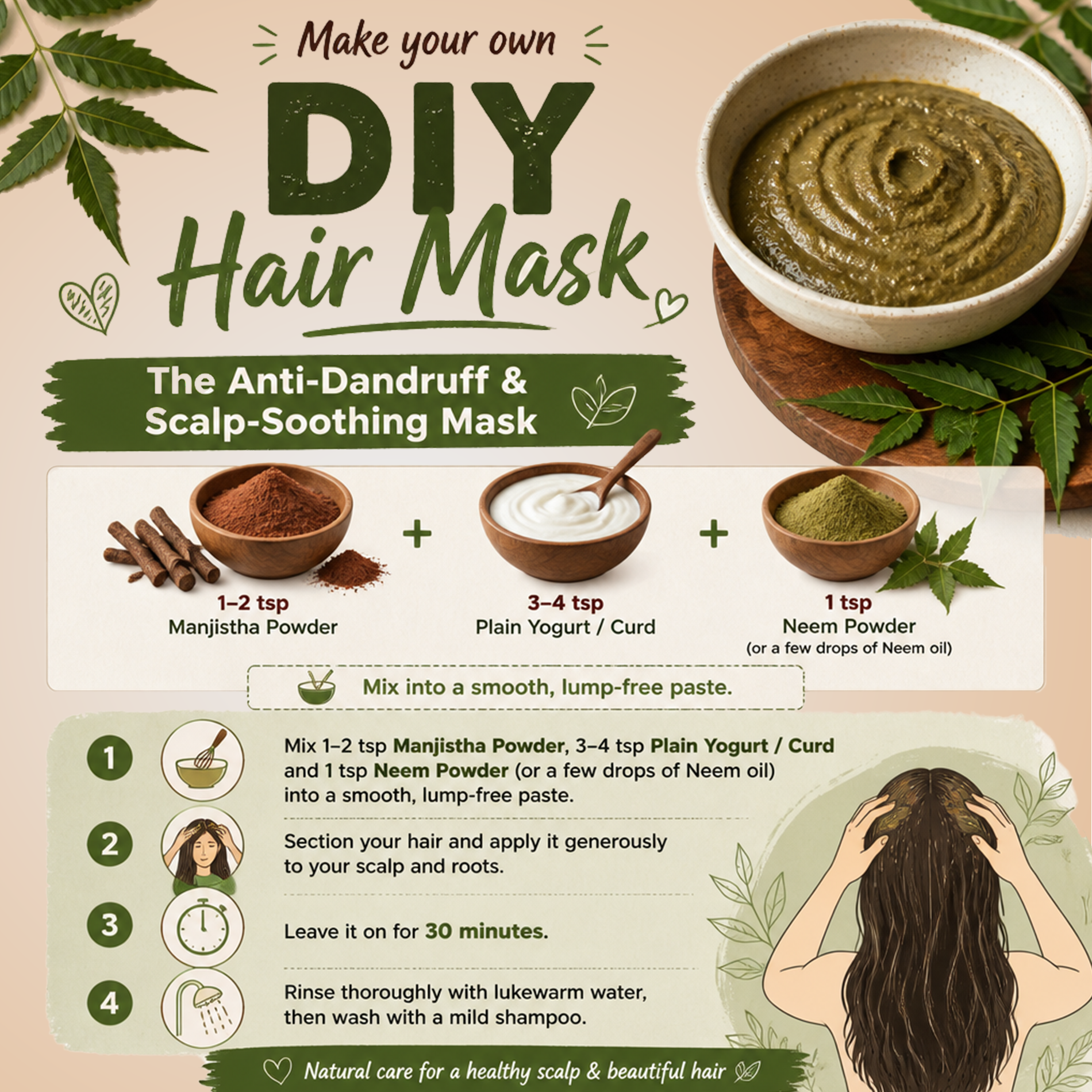 Kaveri Manjistha Powder | Natural Manjistha Root Powder for Skin & Hair Care | Herbal Face Pack for Glowing Skin | Ayurvedic Hair & Scalp Care | Chemicals & Preservatives Free 200g - Image 7