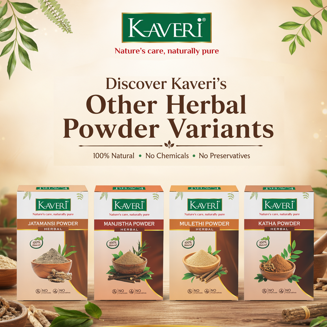 Kaveri Nagarmotha Powder for Skin & Hair Care |Natural Cyperus Rotundus Powder | Herbal Face Pack & Hair Mask | Helps Control Excess Oil & Dandruff | Chemicals & Preservatives Free 200g - Image 8
