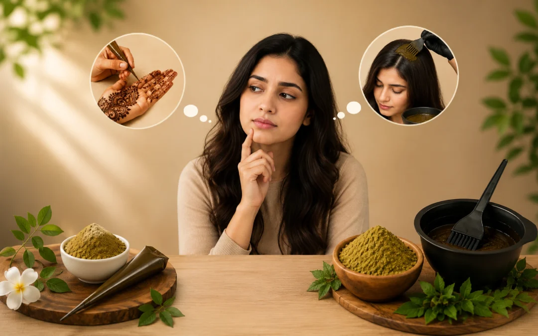 Mehendi Cone vs. Hair Henna: What’s the Difference?